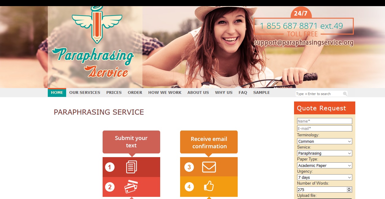 review of paraphrasingservice.org