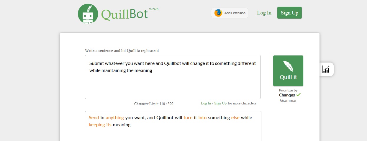 review of quillbot.com